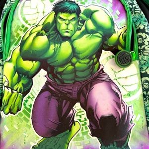 Hulk kids backpack bookbag